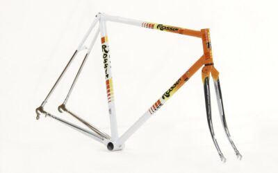 Restoraton of an old Rossin steel frame